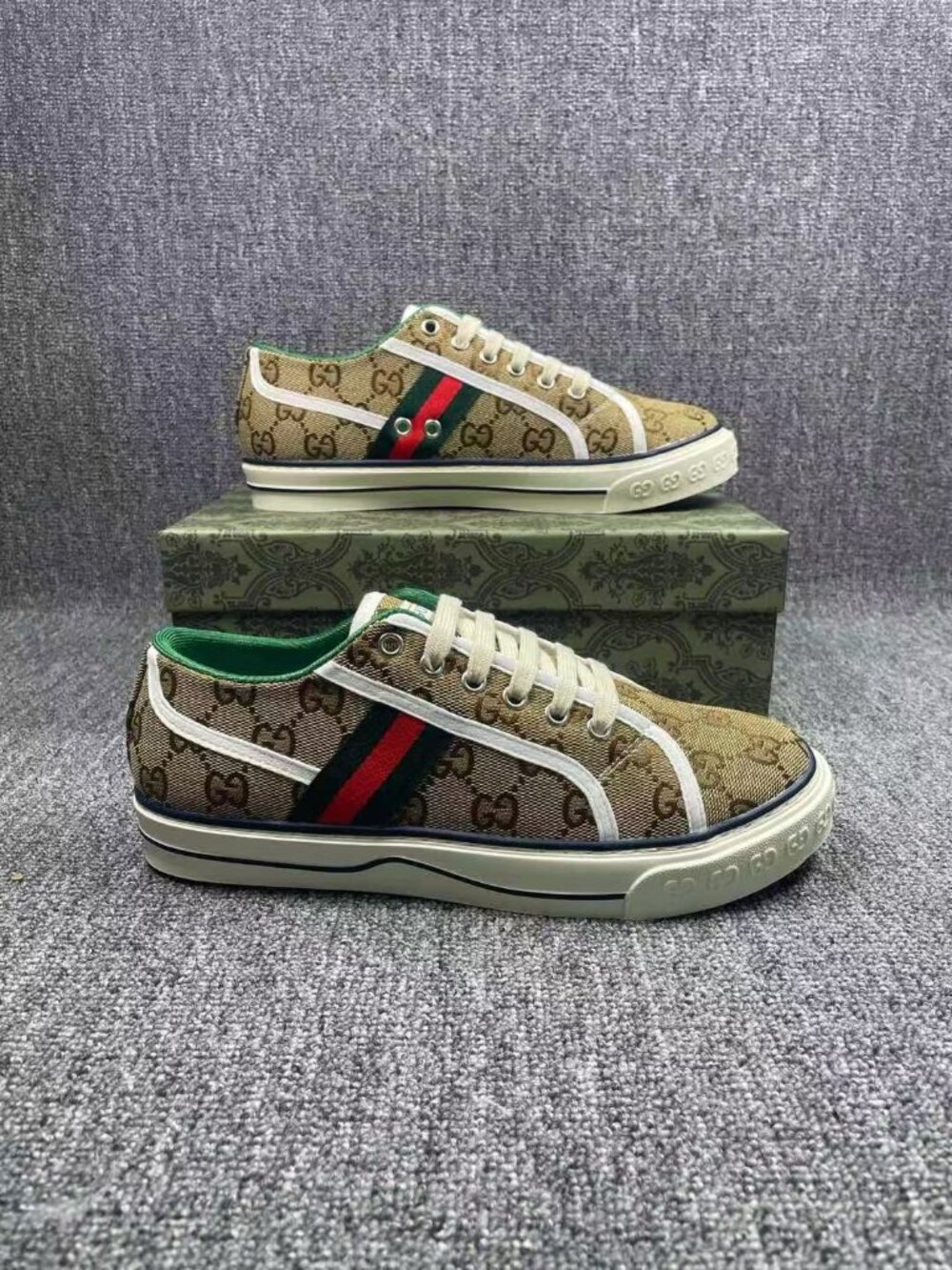 Women’s GG Guccis Tennis Shoes 1977 Sneaker